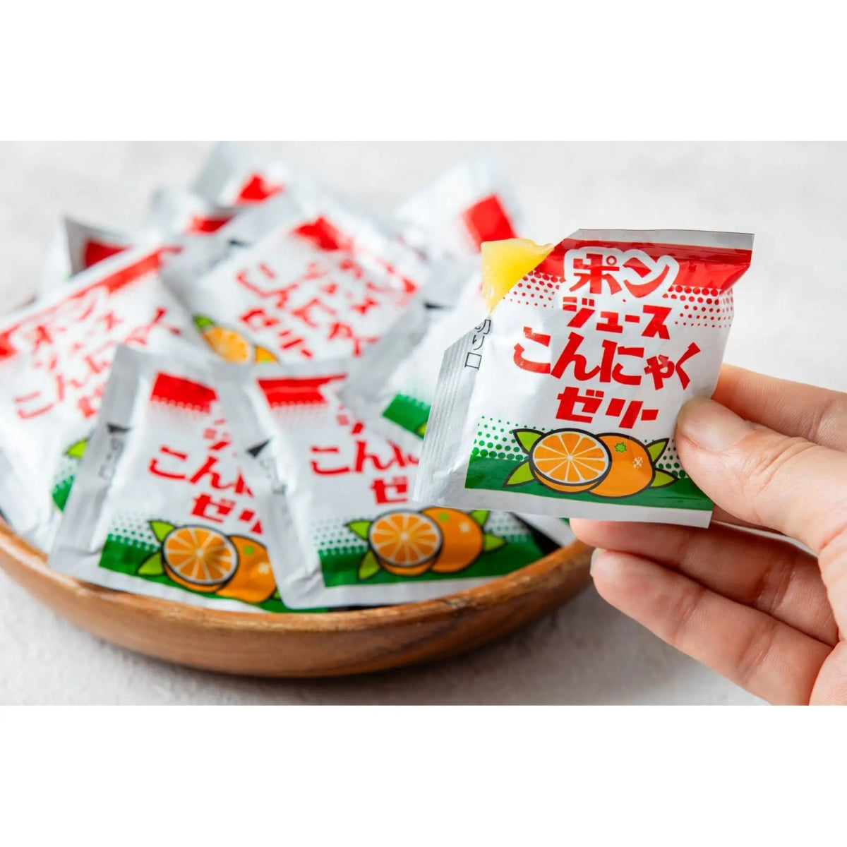 3～9月季節限定】日本橋菓房 ポンジュースこんにゃくゼリー 16g ×9個