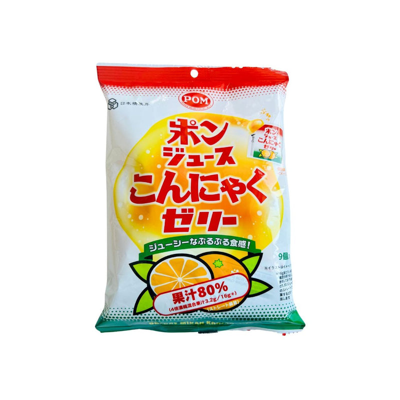Nihonbashi Confectionery Pon Juice Konjac Jelly 16g x 9 pieces