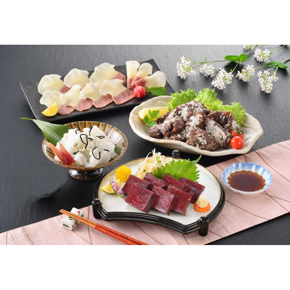 【送料込み】【山口県】下関鯨屋　日新丸　鯨の詰合せ［４種］ - ROJI日本橋 ONLINE STORE