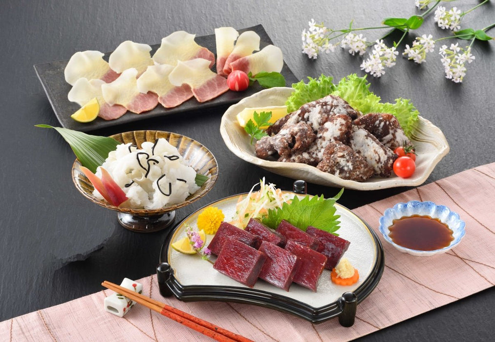 【送料込み】【山口県】下関鯨屋　日新丸　鯨の詰合せ［４種］ - ROJI日本橋 ONLINE STORE