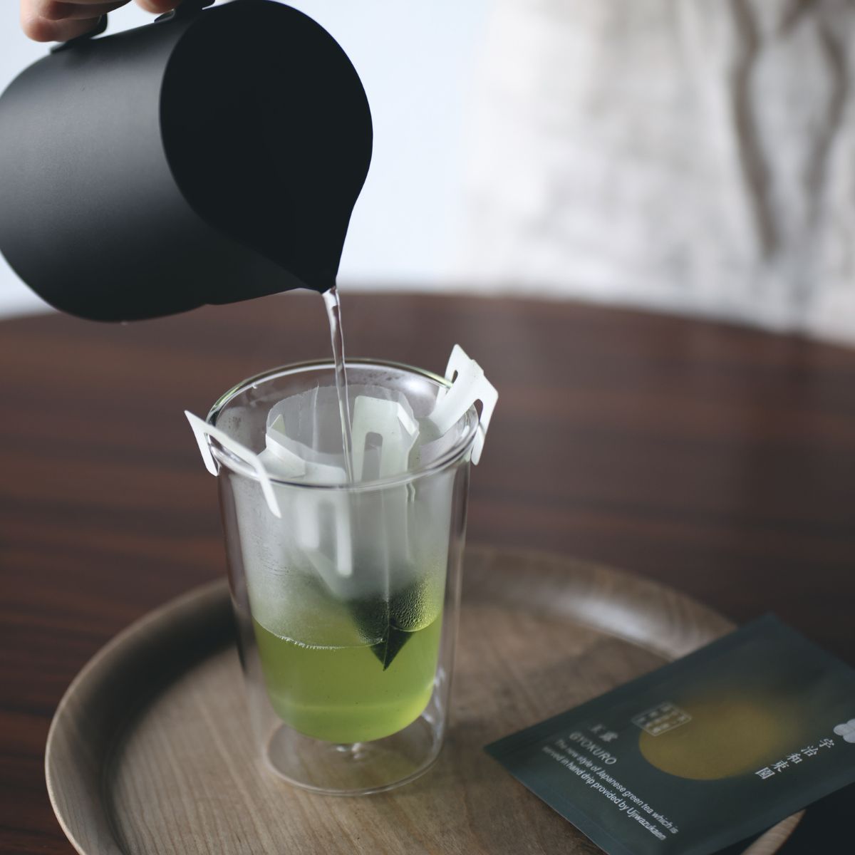 宇治和束園ドリップ茶-玉露シズル画像 - ROJI日本橋 ONLINE STORE