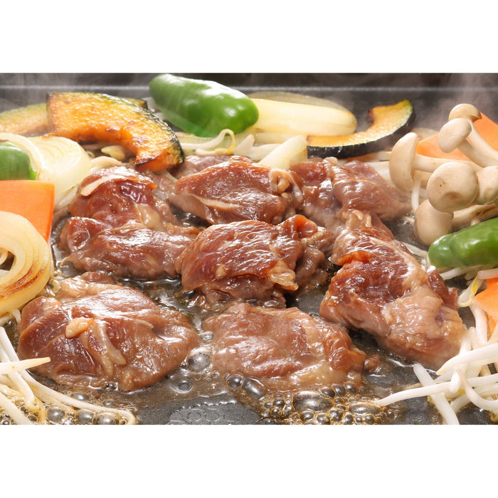 [Shipping included] [Hokkaido] Meat Yamamoto Chitose Lamb Studio Jingisu Khan Pork Hormone Set