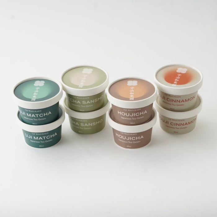 【送料込み】宇治和束園　日本茶ジェラート4種8個 - ROJI日本橋 ONLINE STORE