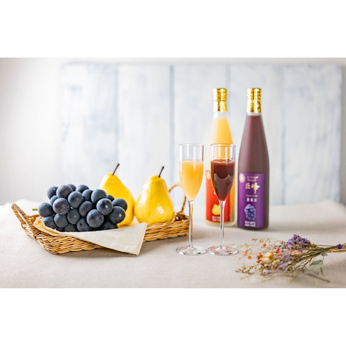 【送料込み】【新潟県】ルレクチェと巨峰ジュース500ml×3本ギフト - ROJI日本橋 ONLINE STORE