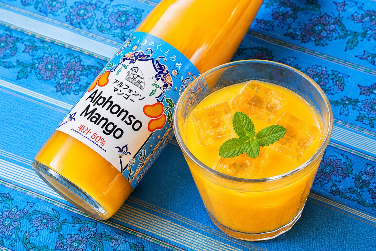 【送料込み】【千葉県】印度料理シタール　インド産アルフォンソマンゴードリンク500ml×3本 - ROJI日本橋 ONLINE STORE