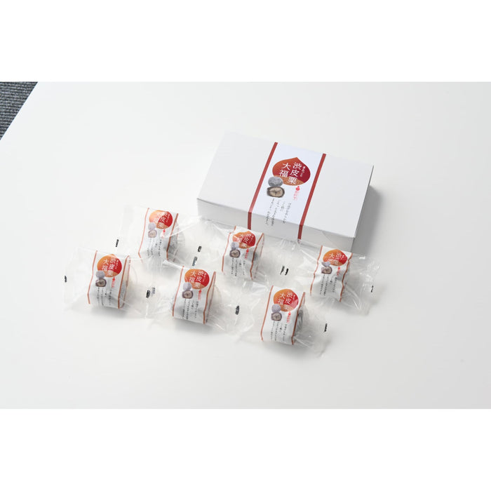【送料込み】【岐阜県】新杵堂　まるごと渋皮栗大福6個入 - ROJI日本橋 ONLINE STORE