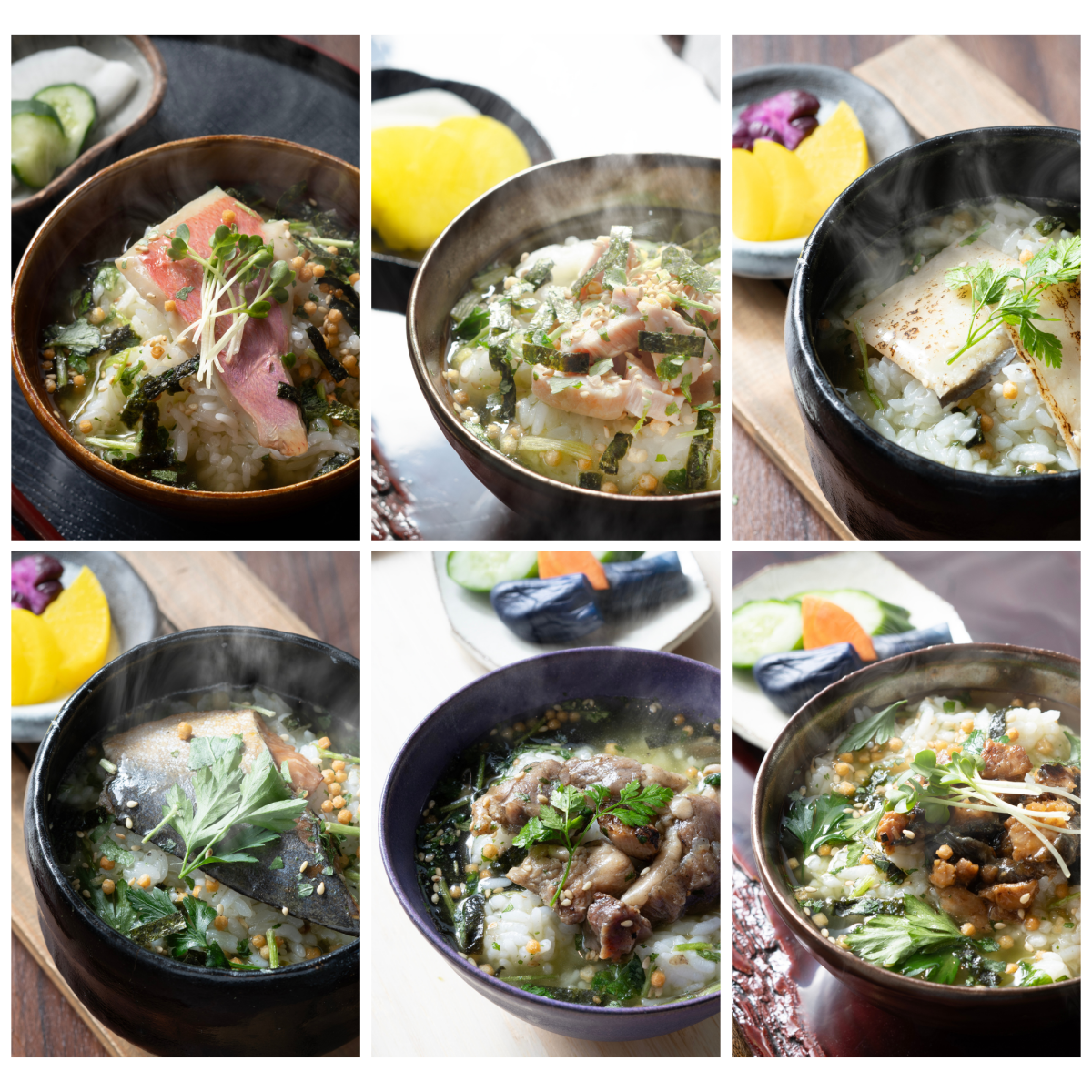 【送料込み】宇治和束園 お茶漬け 旨味重ね6食（金目鯛、まぐろ、炙り鱧、鰤、炭火鶏、穴子） - ROJI日本橋 ONLINE STORE