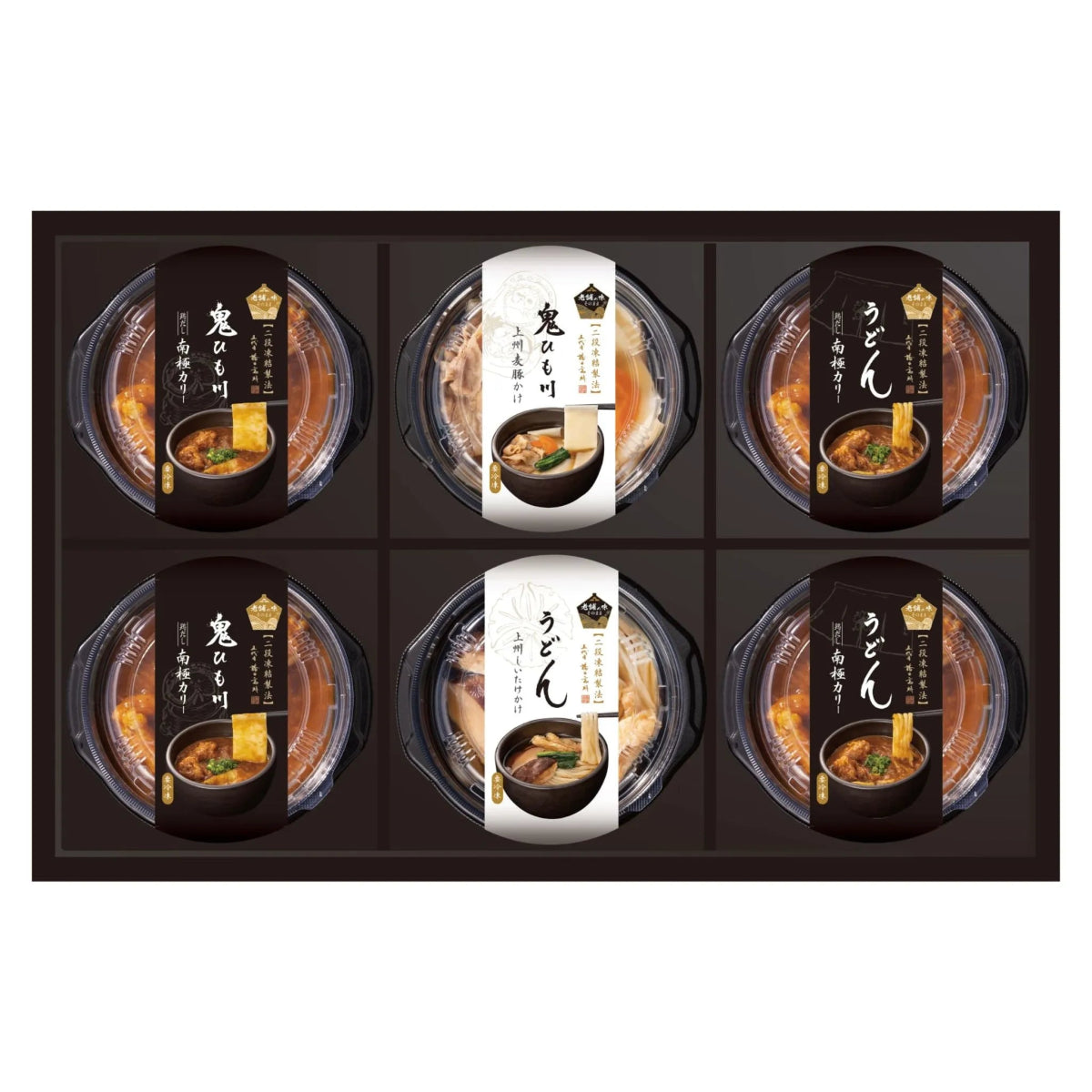 【送料込み】【群馬県】花山うどん 老舗のうどん味くらべ 6食詰合せ - ROJI日本橋 ONLINE STORE