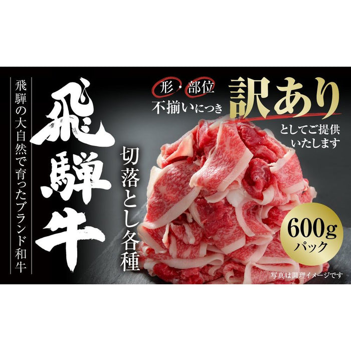 【訳あり】 飛騨牛 切落とし 600ｇ （MZ011） - ROJI日本橋 ONLINE STORE