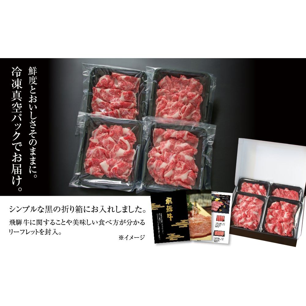 飛騨牛 切落とし 600ｇ（約150ｇ×4パック） （MZ001） - ROJI日本橋 ONLINE STORE