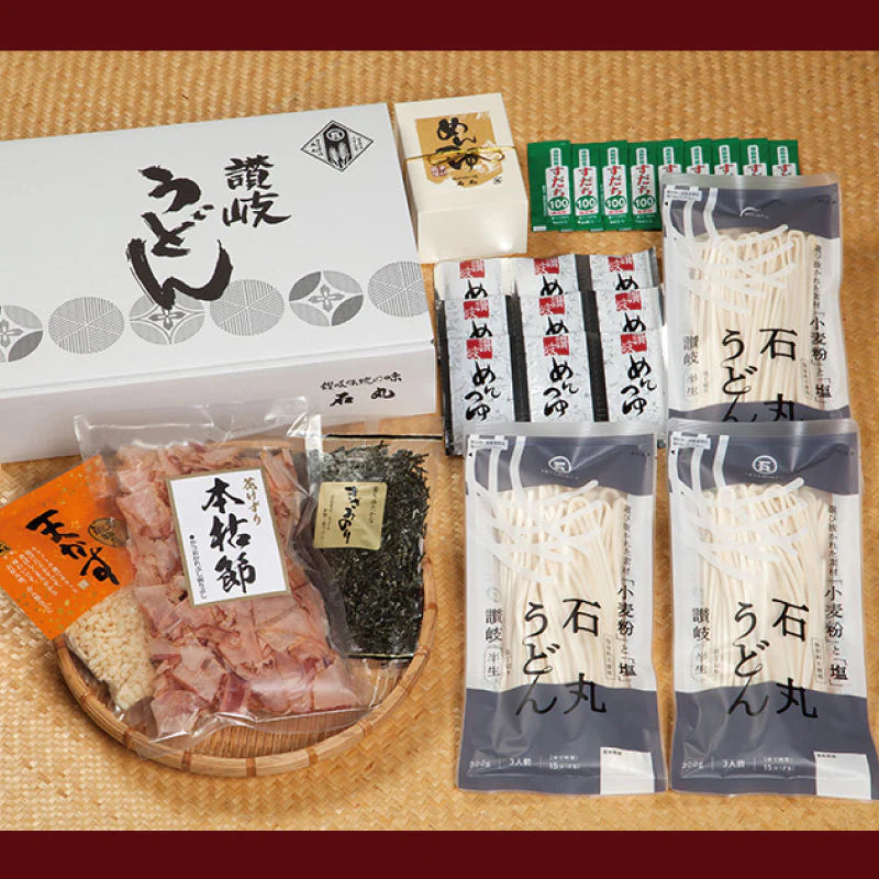【送料込み】【香川県】石丸製麺 半生讃岐ぶっかけうどん詰合せ 9人前