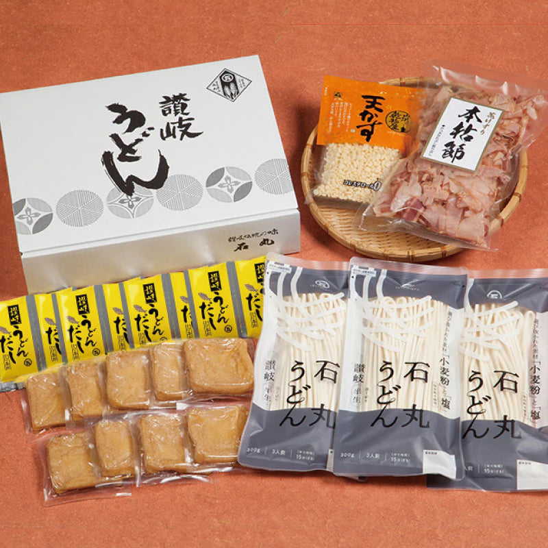 【送料込み】【香川県】石丸製麺 讃岐きつねうどん詰合せ 9人前