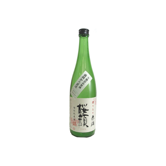 【6/16（金）店頭受け取り】桜顔酒造　特別純米しぼりたて原酒 720ml