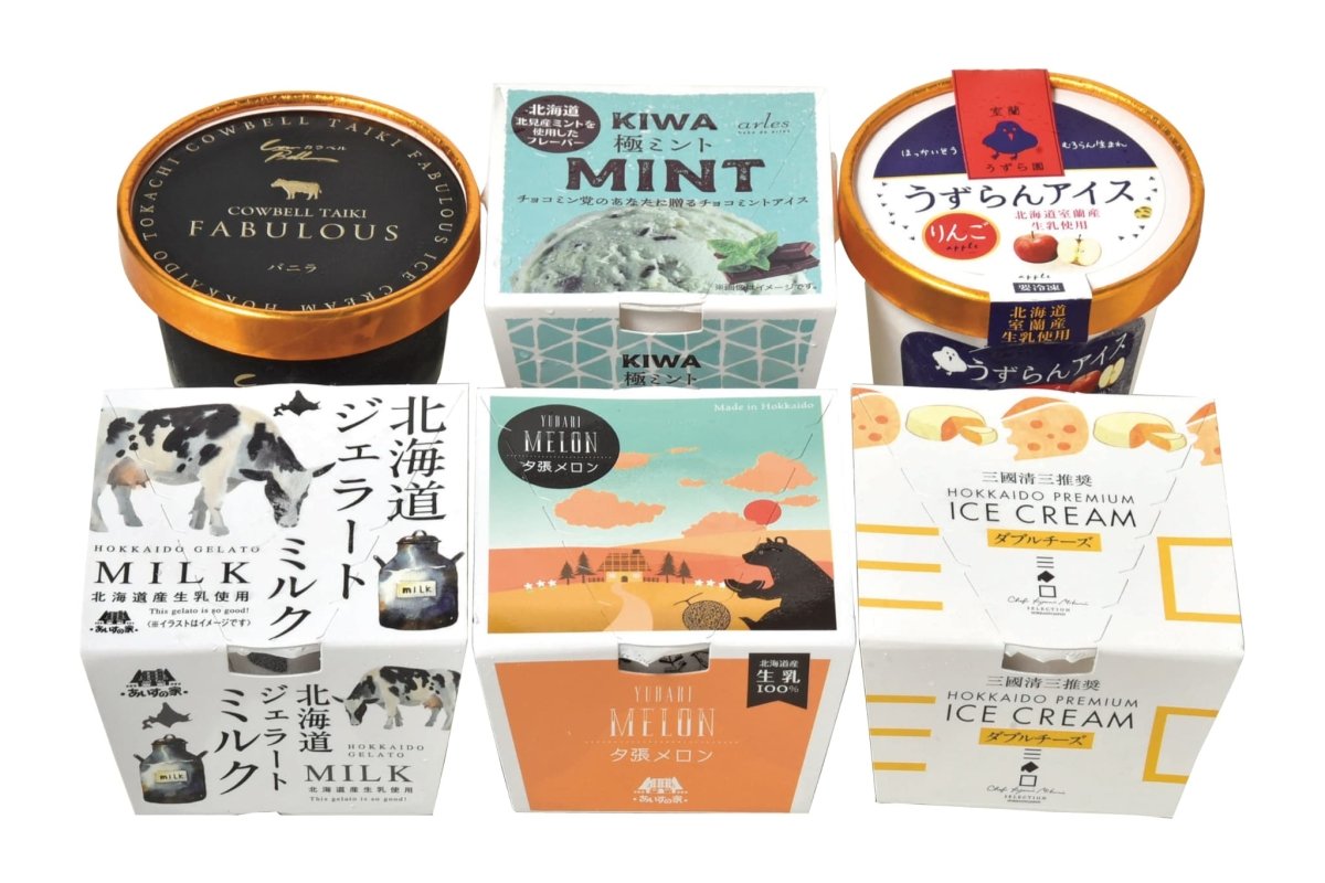 【送料込み】北海道ご当地アイスギフト6個セットR - ROJI日本橋 ONLINE STORE