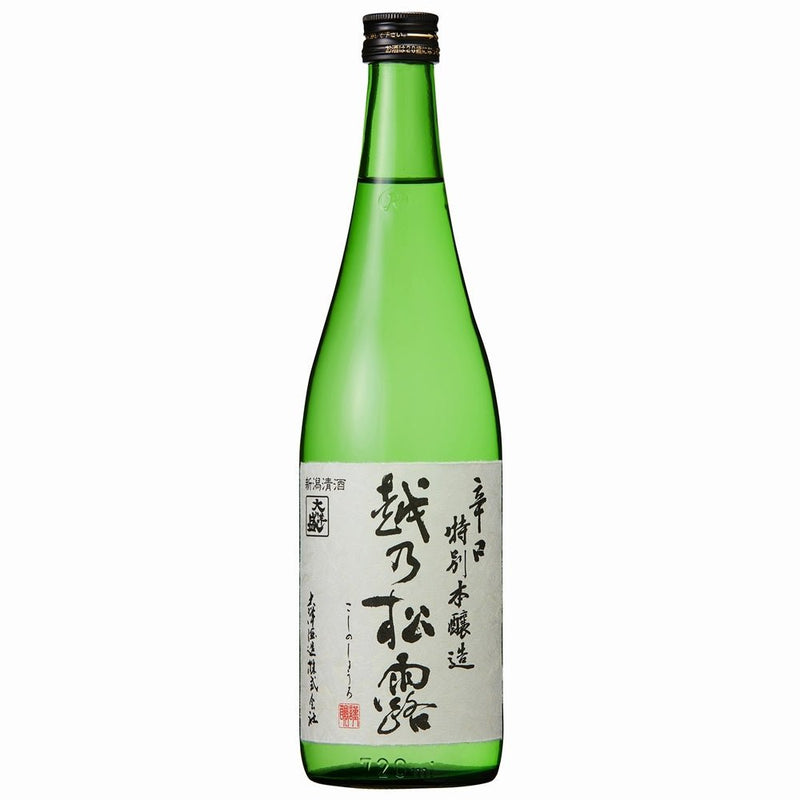 大洋酒造 辛口特別本醸造 越乃松露 720ml - ROJI日本橋 ONLINE STORE