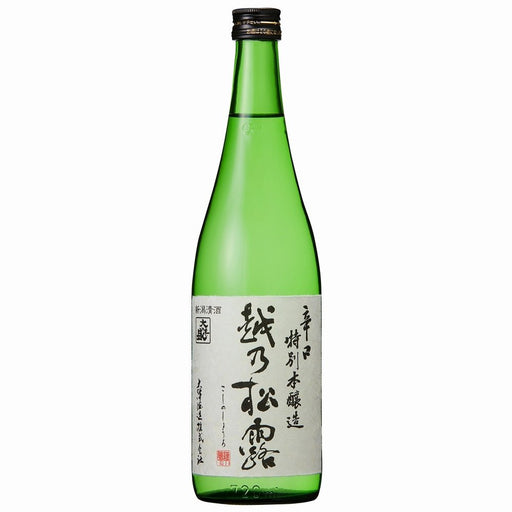 大洋酒造 辛口特別本醸造 越乃松露 720ml - ROJI日本橋 ONLINE STORE