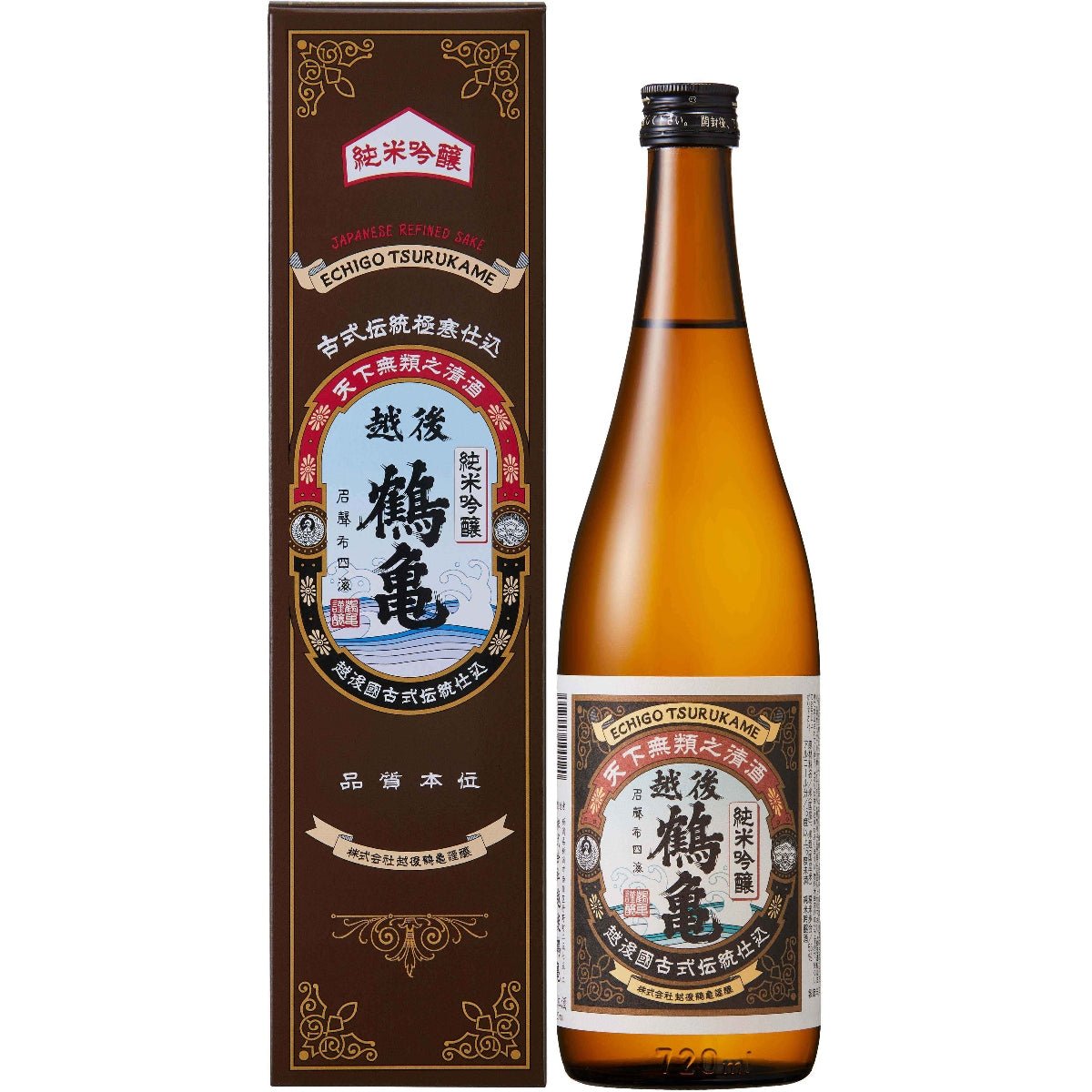 越後鶴亀 純米吟醸 720ml - ROJI日本橋 ONLINE STORE