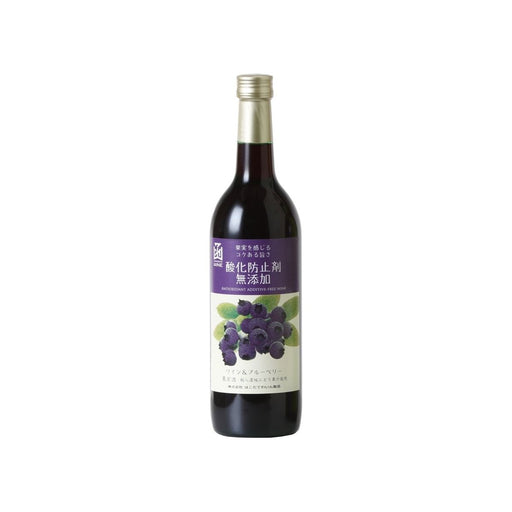はこだて 無添加 ワイン＆ブルーベリー赤 720ml - ROJI日本橋 ONLINE STORE