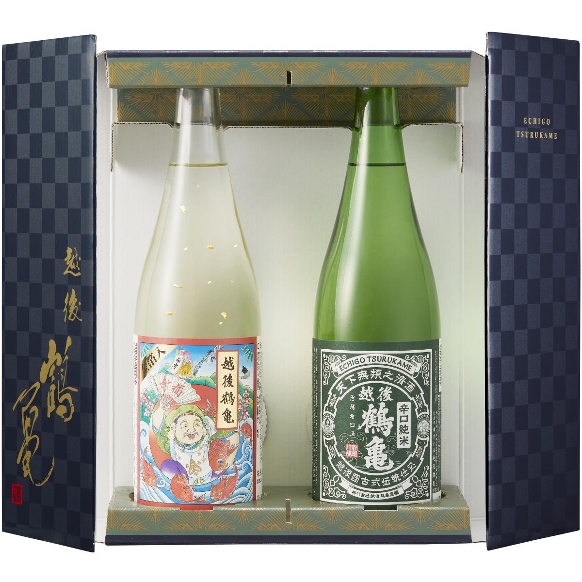 越後鶴亀 来福 ギフトセット 720ml×2本 - ROJI日本橋 ONLINE STORE