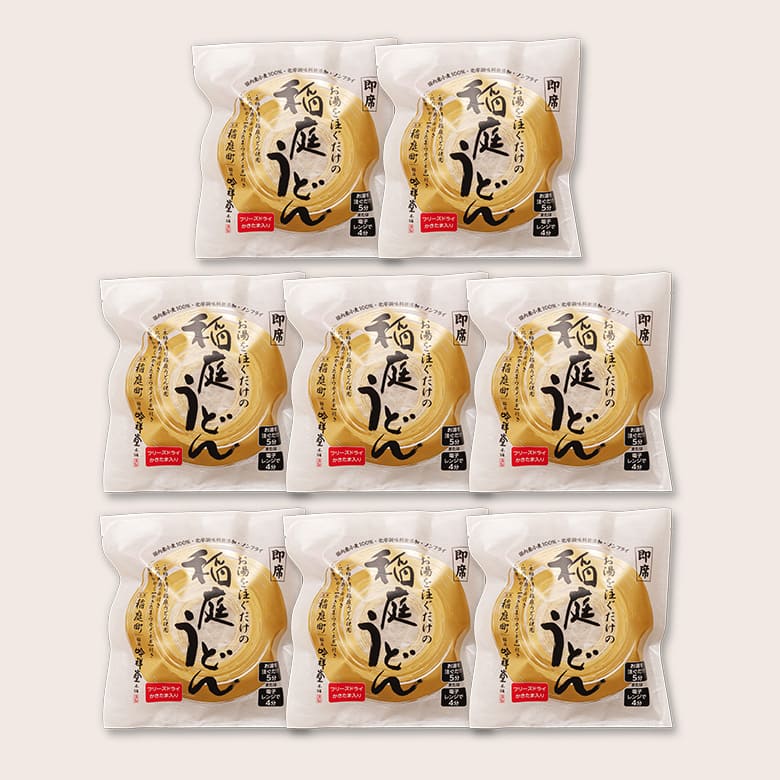 【送料込み】【秋田県】お湯を注ぐだけの稲庭うどんしょうゆスープかきたま付き 8食セット - ROJI日本橋 ONLINE STORE