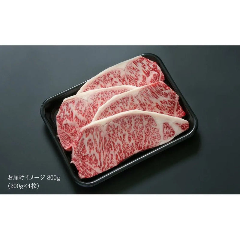 【送料込み】【岐阜県】飛騨牛 サーロインステーキ 800g（200ｇ×4）（MZ010） - ROJI日本橋 ONLINE STORE