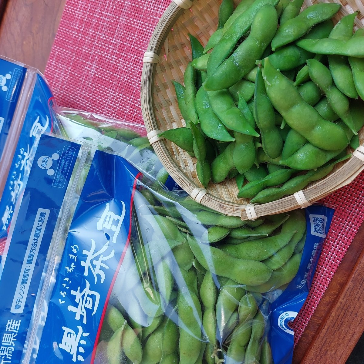 【8/30（金）社員限定販売！（日本橋本社受取）】販売日の朝採れ 新潟県産 黒埼茶豆250g - ROJI日本橋 ONLINE STORE