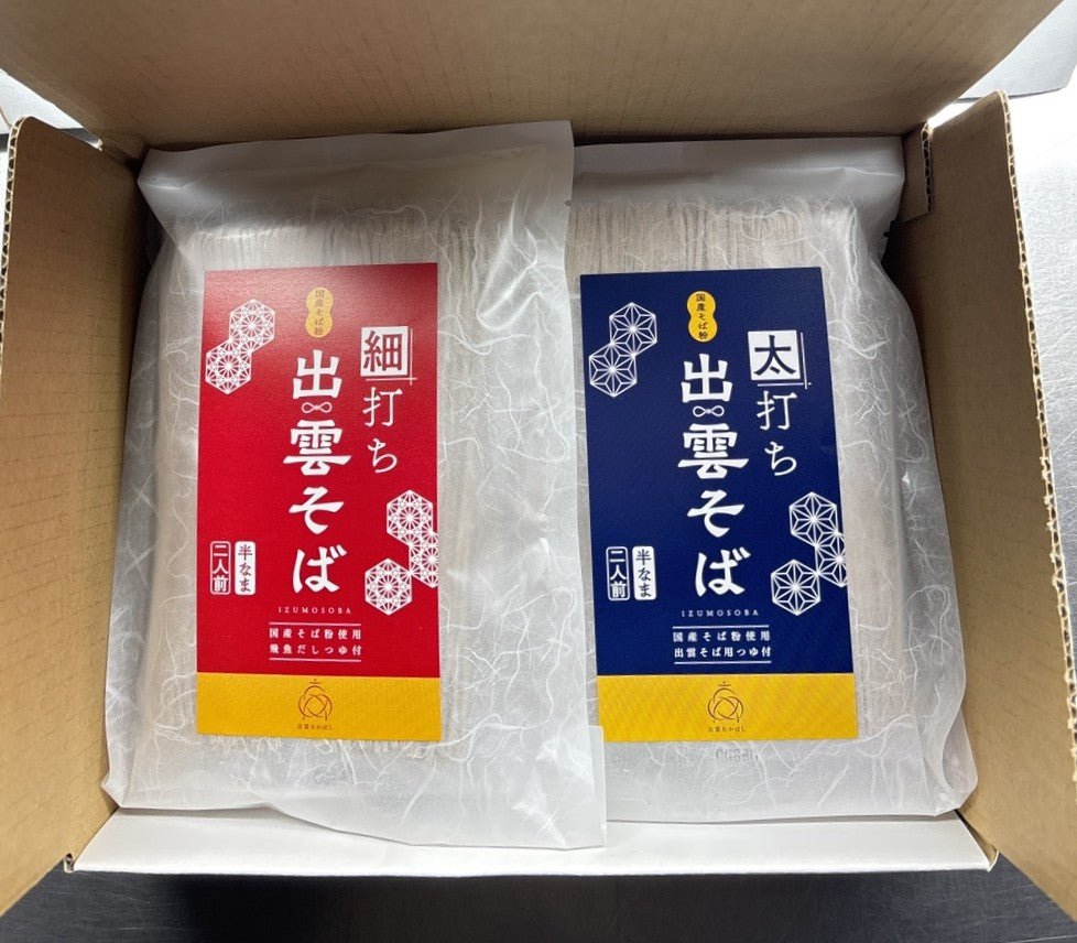 【送料込み】【島根県】出雲そば雲龍袋8食(太打4食･細打4食) - ROJI日本橋 ONLINE STORE