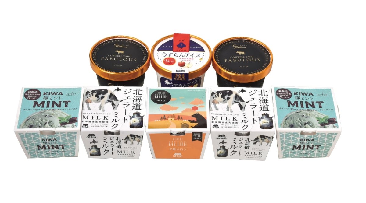 【送料込み】北海道ご当地アイスギフト8個セットR - ROJI日本橋 ONLINE STORE