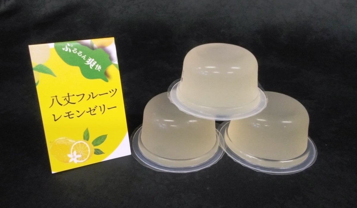 【東京都八丈島】八丈フルーツレモンを贅沢に使用した「八丈フルーツレモンゼリー 9個セット」