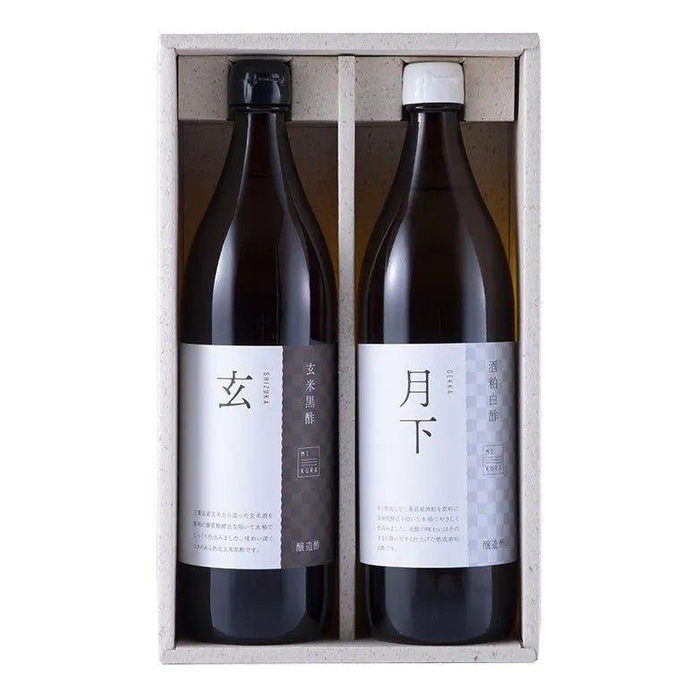 【送料込み】【三重県】御蔵酢 【玄+月下】900ml×2本 ギフトセット - ROJI日本橋 ONLINE STORE