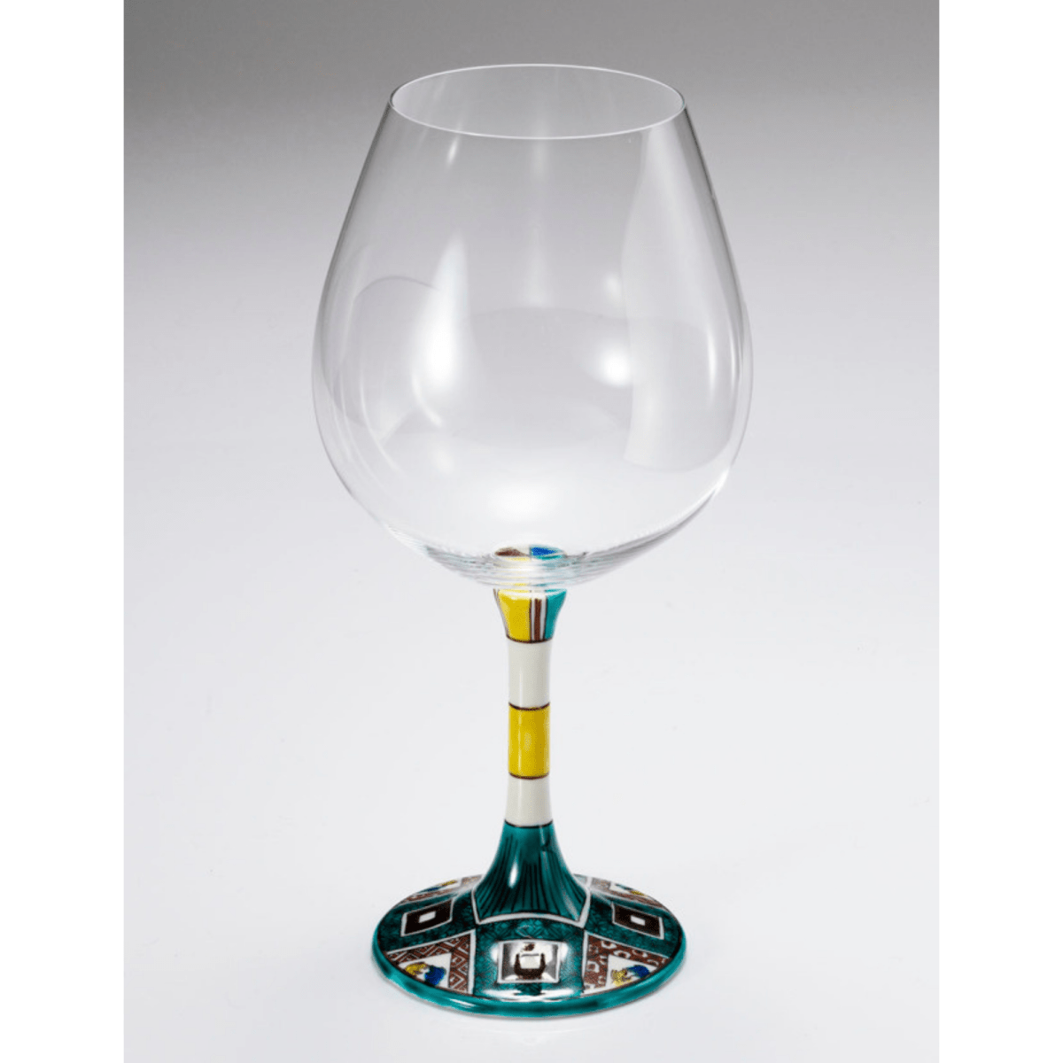 【送料込み】【石川県】九谷焼 鏑木ワイングラスby RIEDEL 大志窯・画 石畳 - ROJI日本橋 ONLINE STORE