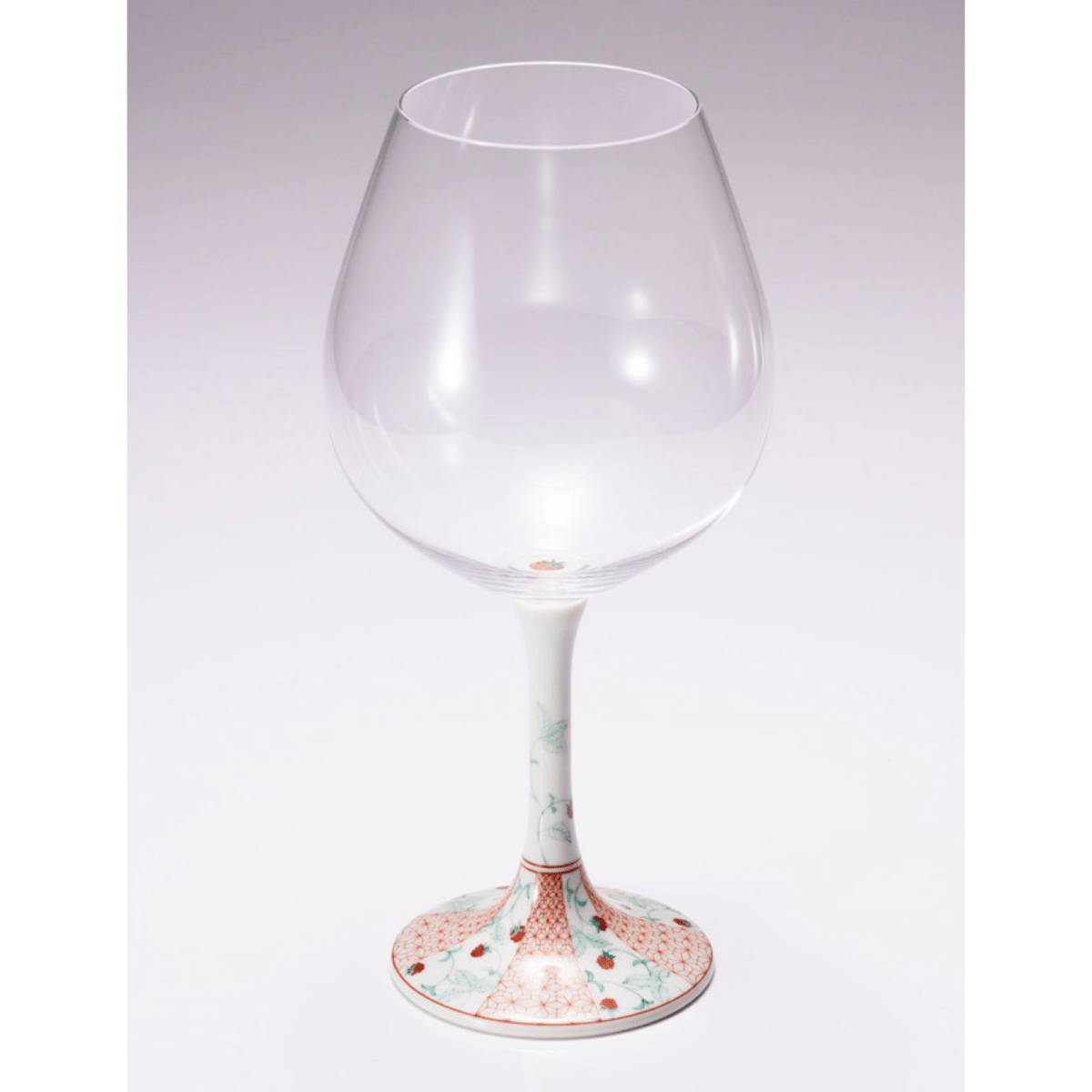 【送料込み】【石川県】九谷焼 鏑木ワイングラスby RIEDEL 木いちご 赤（梅村めぐみ・画） - ROJI日本橋 ONLINE STORE