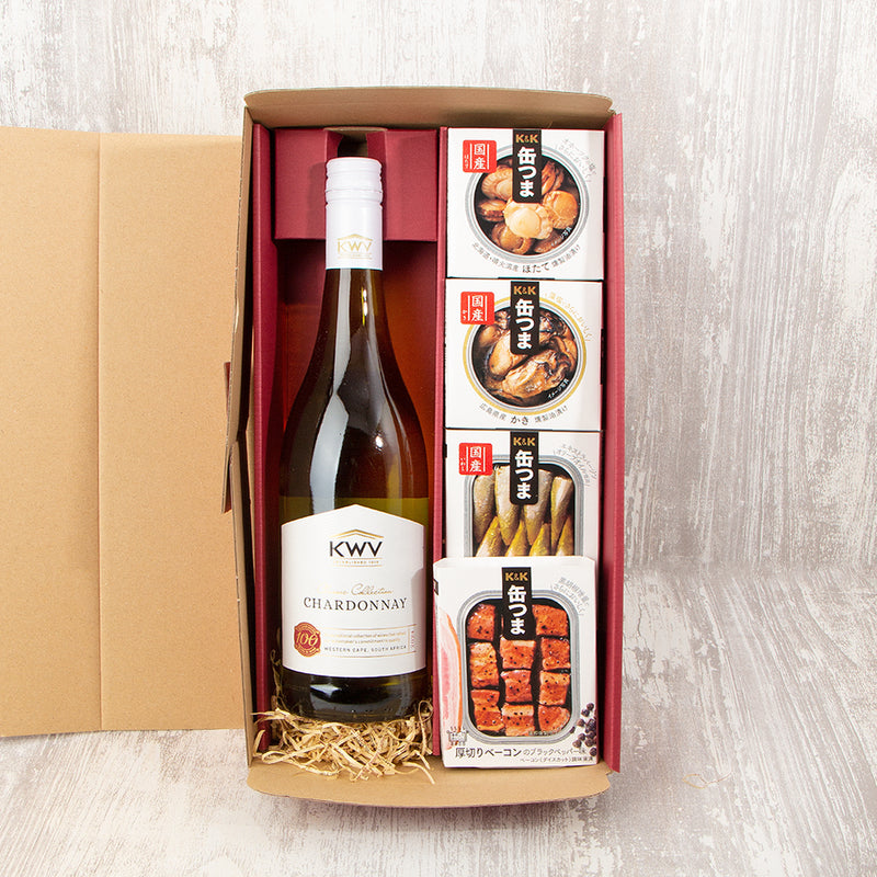 白ワインとおつまみセット