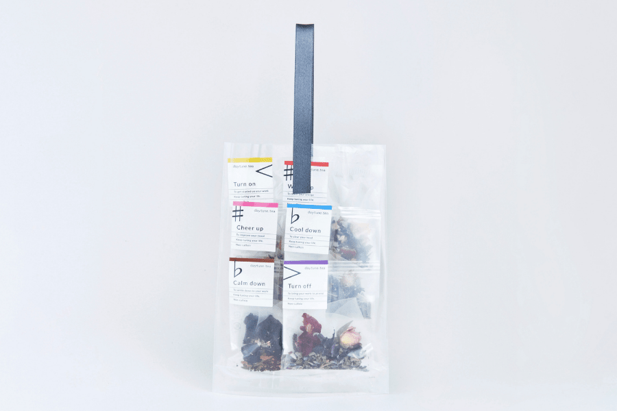 【送料込み】【ノンカフェイン・有機/無農薬】クラフトハーブティー daytune. tea クリアバッグ(6種類×1個） - ROJI日本橋 ONLINE STORE