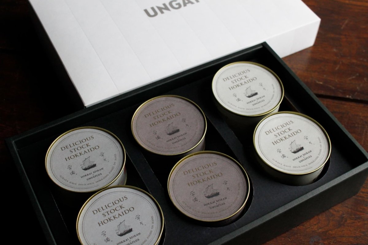 【送料込み】DELICIOUS STOCK HOKKAIDO 北海道缶詰6種セット - ROJI日本橋 ONLINE STORE
