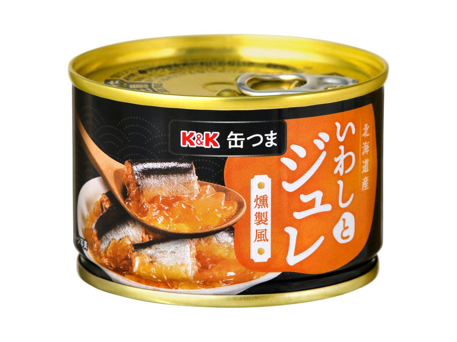 K&K 缶つま 北海道産いわしとジュレ 燻製風 - ROJI日本橋 ONLINE STORE