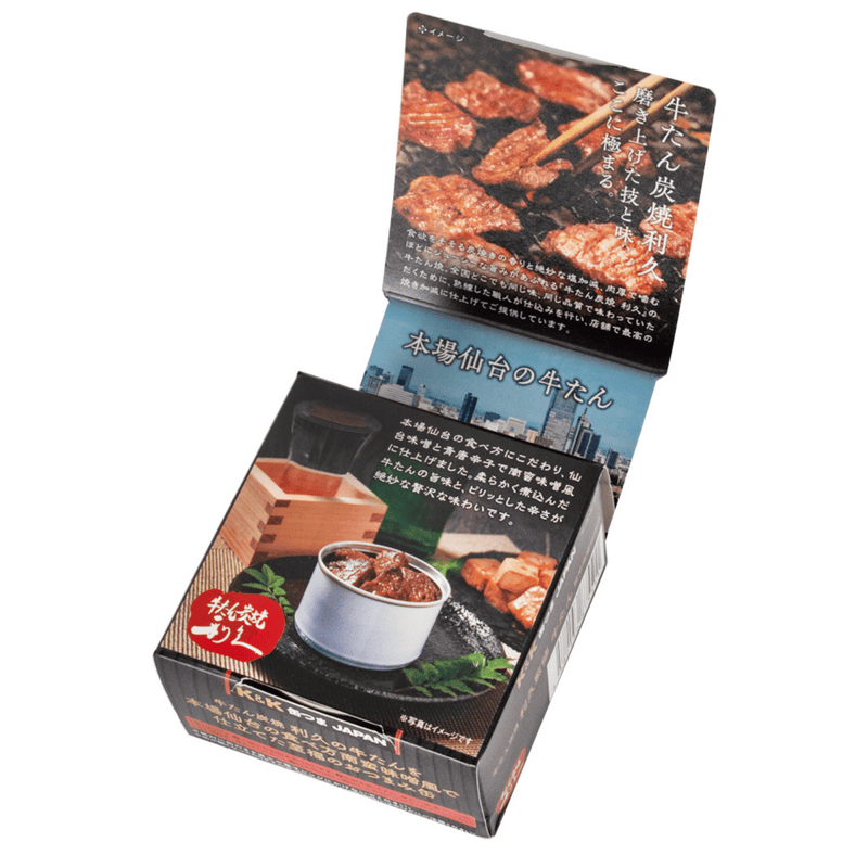K&K 缶つまJAPAN 牛たん炭焼利久監修　牛たん旨辛南蛮味噌煮 - ROJI日本橋 ONLINE STORE