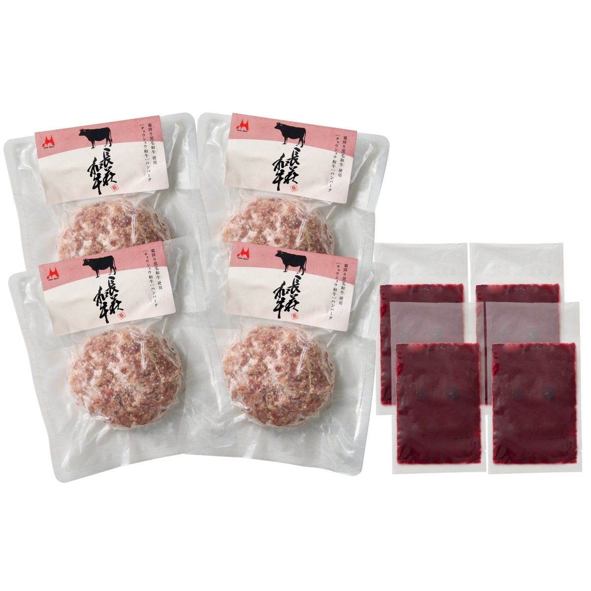 【送料込み】【山口県】ｌｅ－ｓｏｒｃｉｅｒ監修ブルーベリーソースと長萩和牛ハンバーグセット - ROJI日本橋 ONLINE STORE