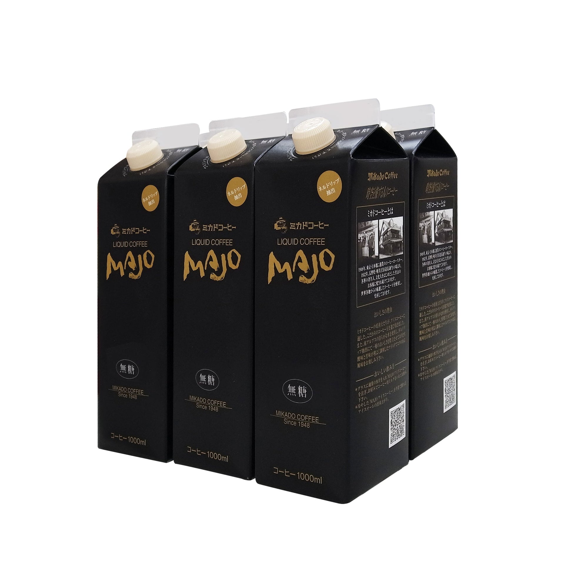 【送料込み】【長野県】ミカド珈琲　MAJOリキッドコーヒー無糖6本 - ROJI日本橋 ONLINE STORE