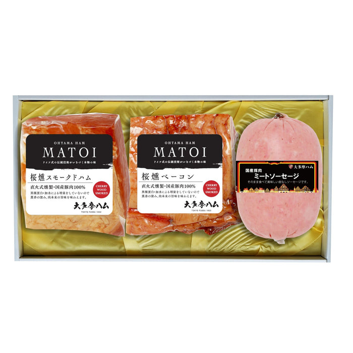 【送料込み】【東京都】MATOI マイスター厳選ハム3種詰合せ - ROJI日本橋 ONLINE STORE