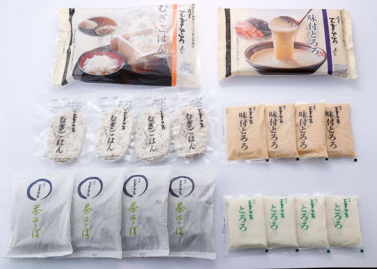 【送料込み】浅草むぎとろ　とろろ三昧セット - ROJI日本橋 ONLINE STORE