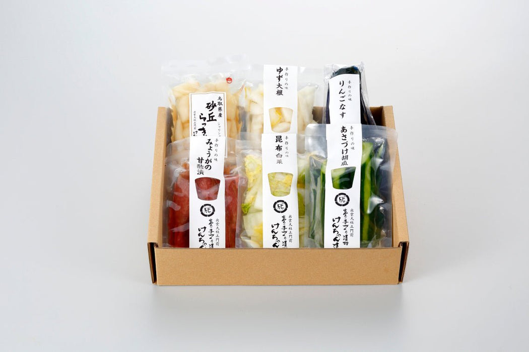 【送料込み】【島根県】けんちゃん漬 食べきり漬物セット - ROJI日本橋 ONLINE STORE