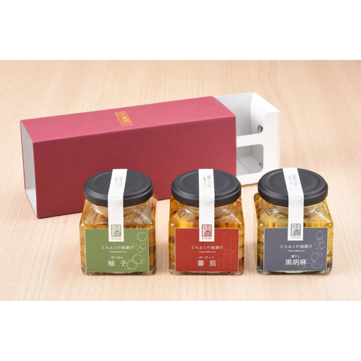 【送料込み】【山口県】とらふくの油漬け　三種詰合せ - ROJI日本橋 ONLINE STORE