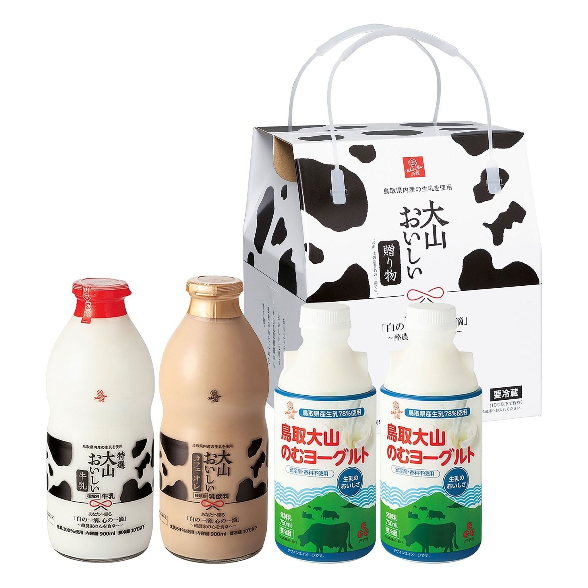 大山乳業農業協同組合　大山おいしいギフトミルク＆のむヨーグルト - ROJI日本橋 ONLINE STORE