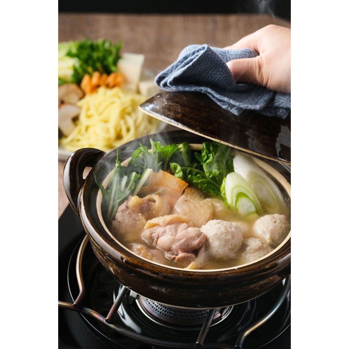 【送料込み】絆屋　おおいた冠地どり　鶏白湯鍋セット - ROJI日本橋 ONLINE STORE