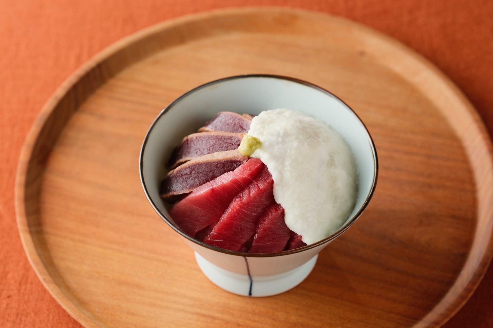 築地ホクエイ×浅草むぎとろ　江戸の本鮪とろろセット　Ｂ　商品画像