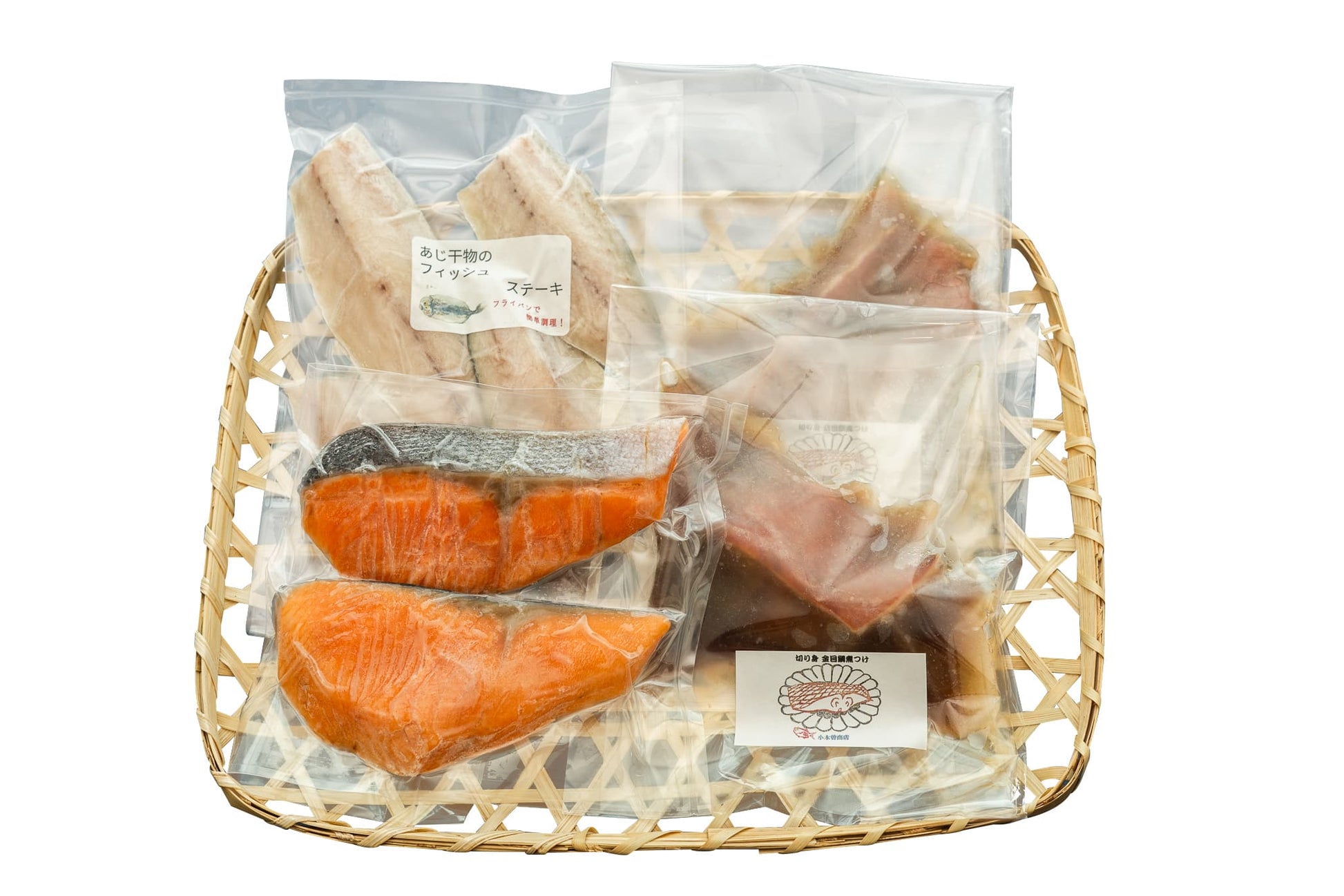 小木曽商店の煮魚・干物セット　商品画像