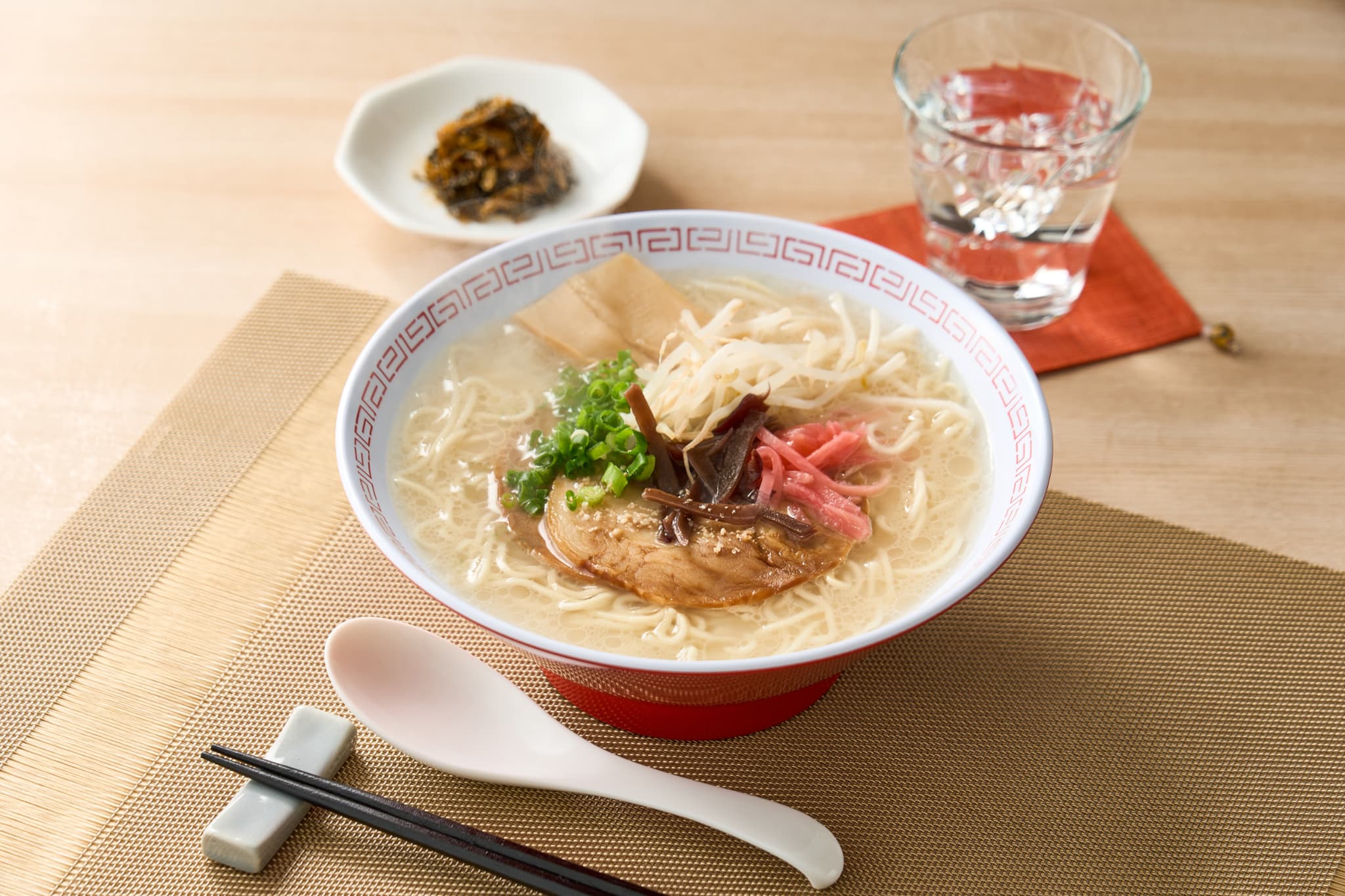 九州筑豊ラーメン山小屋　豚骨ラーメンセット　商品画像
