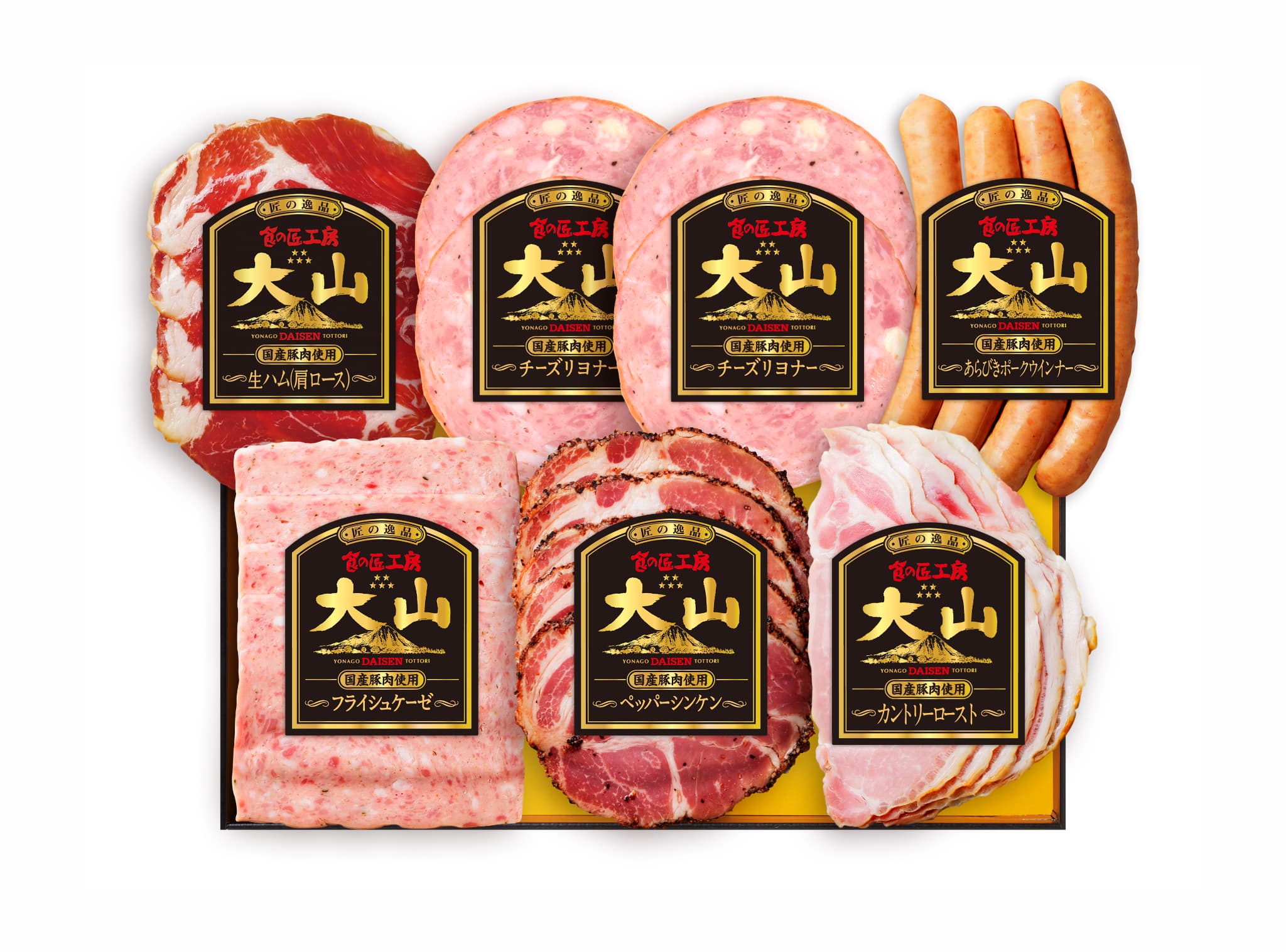 大山ハム　食の匠工房６種７品セット　商品画像