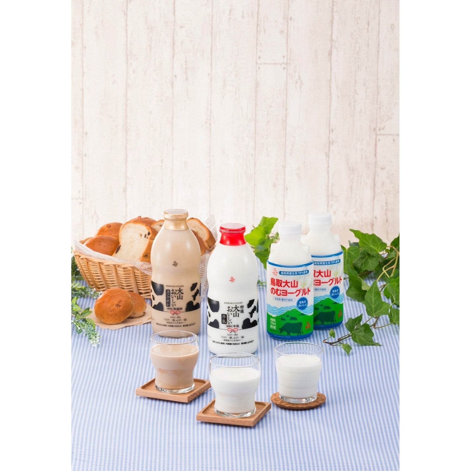 大山乳業農業協同組合　大山おいしいギフトミルク＆のむヨーグルト - ROJI日本橋 ONLINE STORE